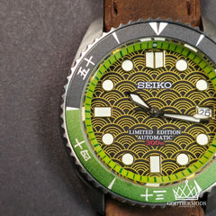 Diver Green 2 Tone Green Kanji | Scale Dial - GodTierMods