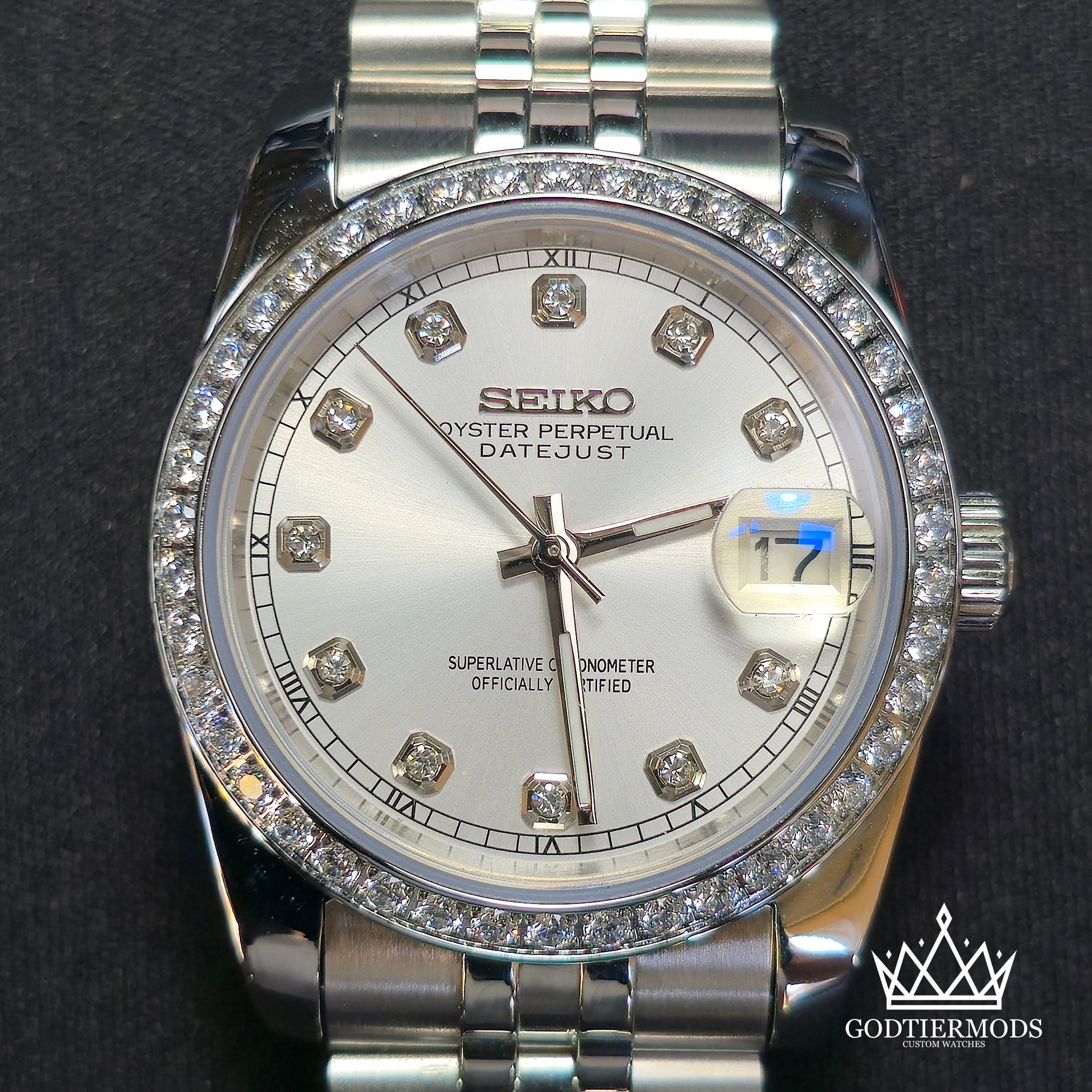 Datejust Diamond Bezel | Diamond Markers - GodTierMods