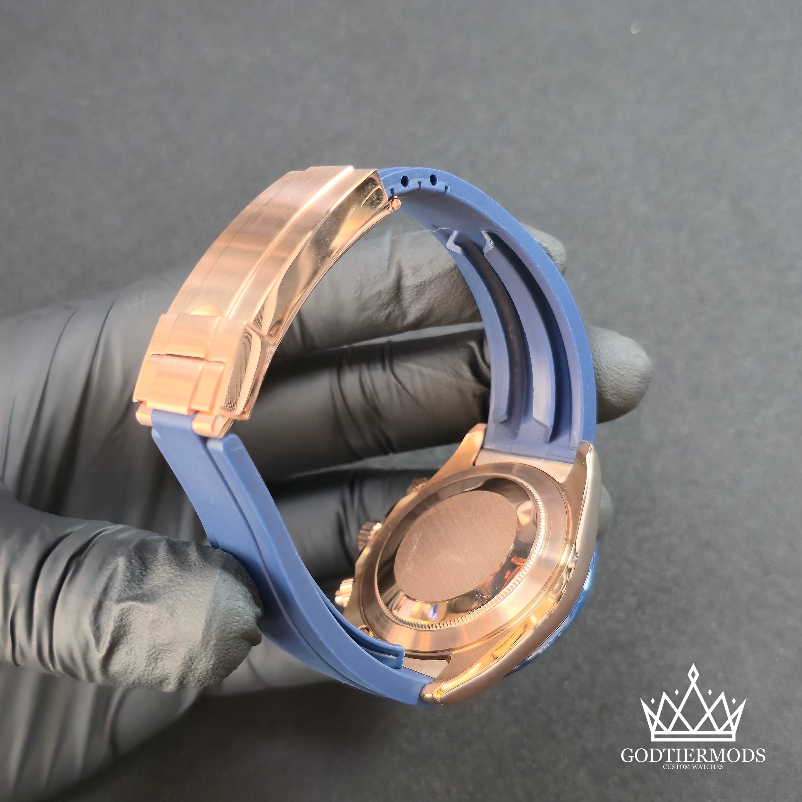 Daytona Rosegold Royal Blue Oysterflex - GodTierMods