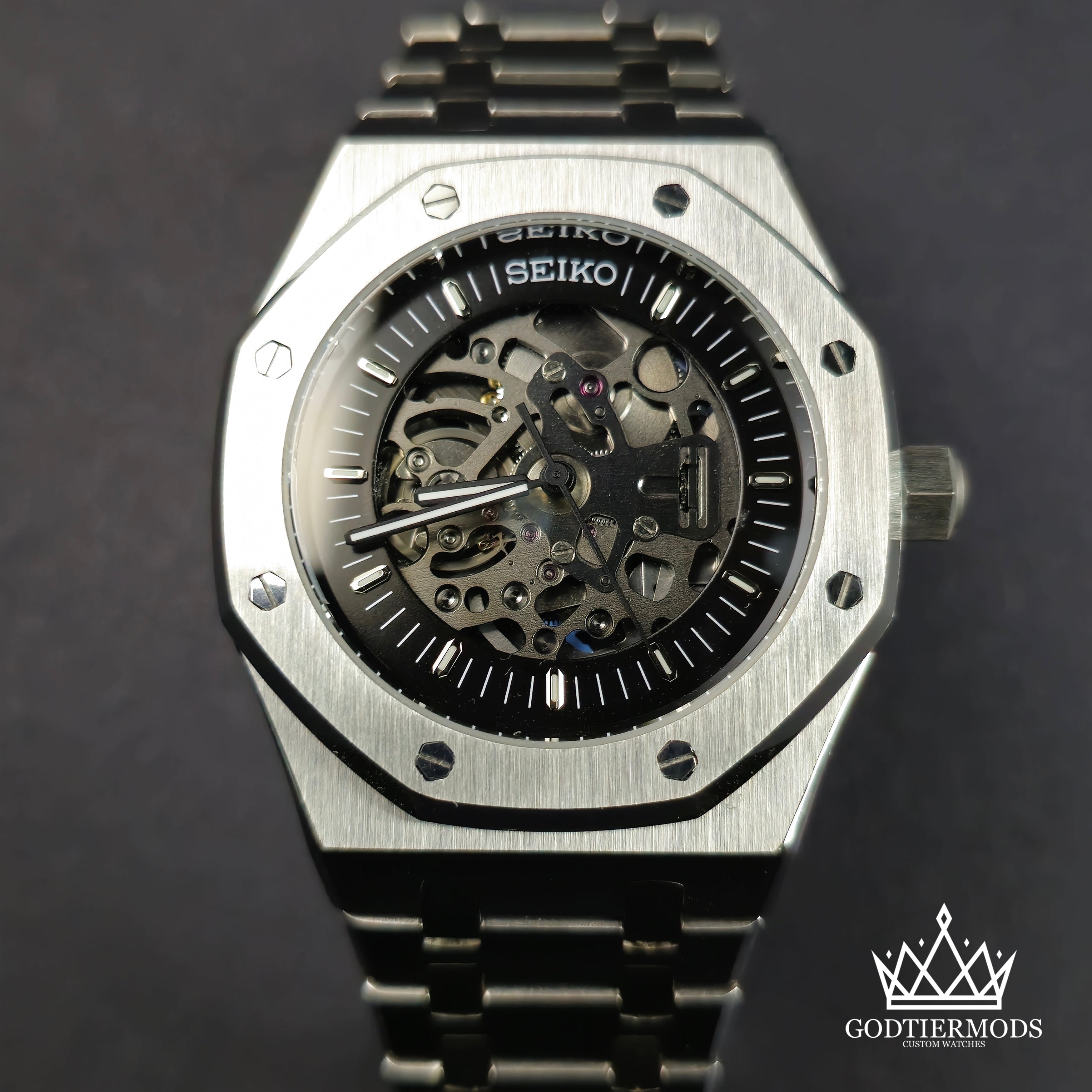Royal Oak Skeleton Silver - GodTierMods