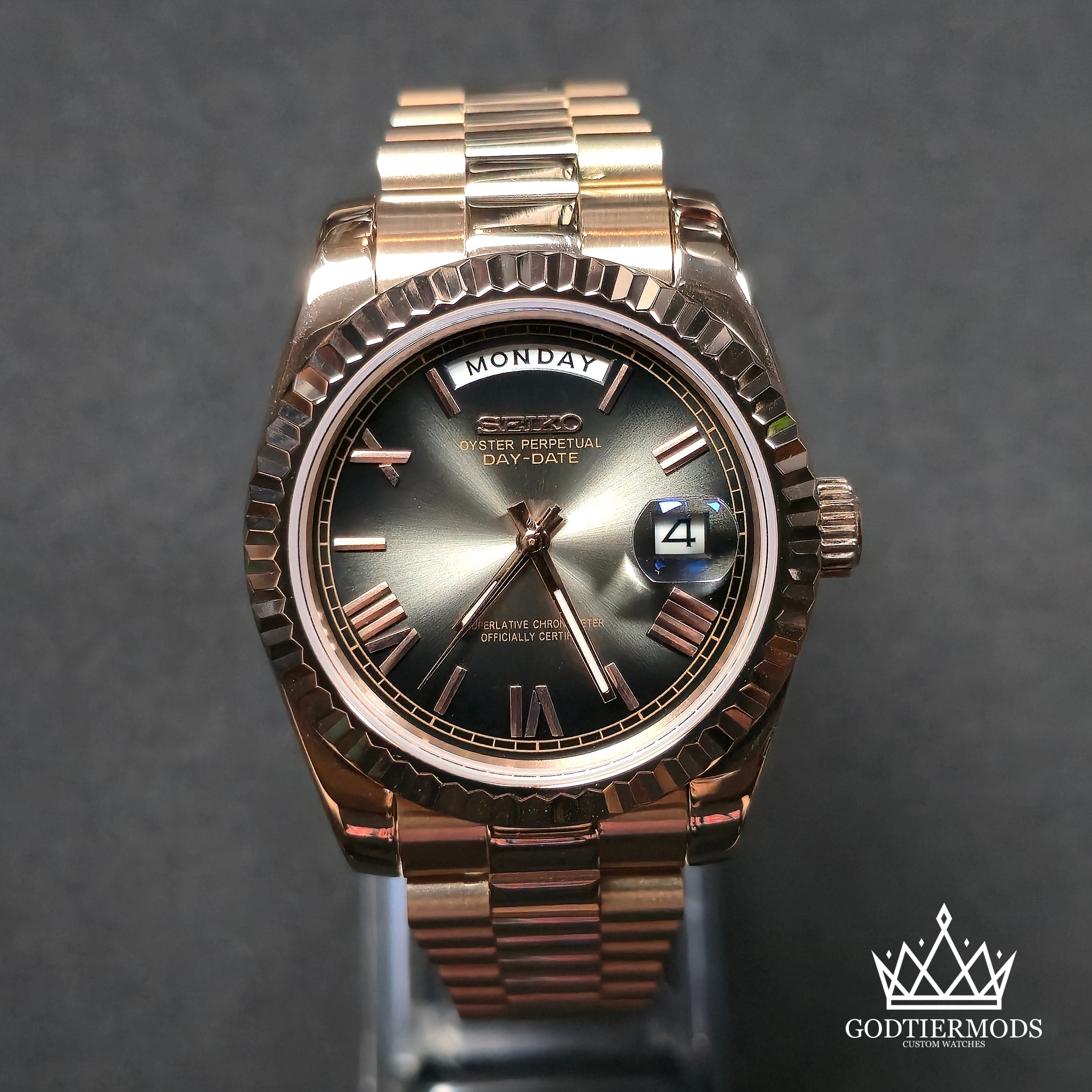 Day-Date Black Ombre Rosegold - GodTierMods