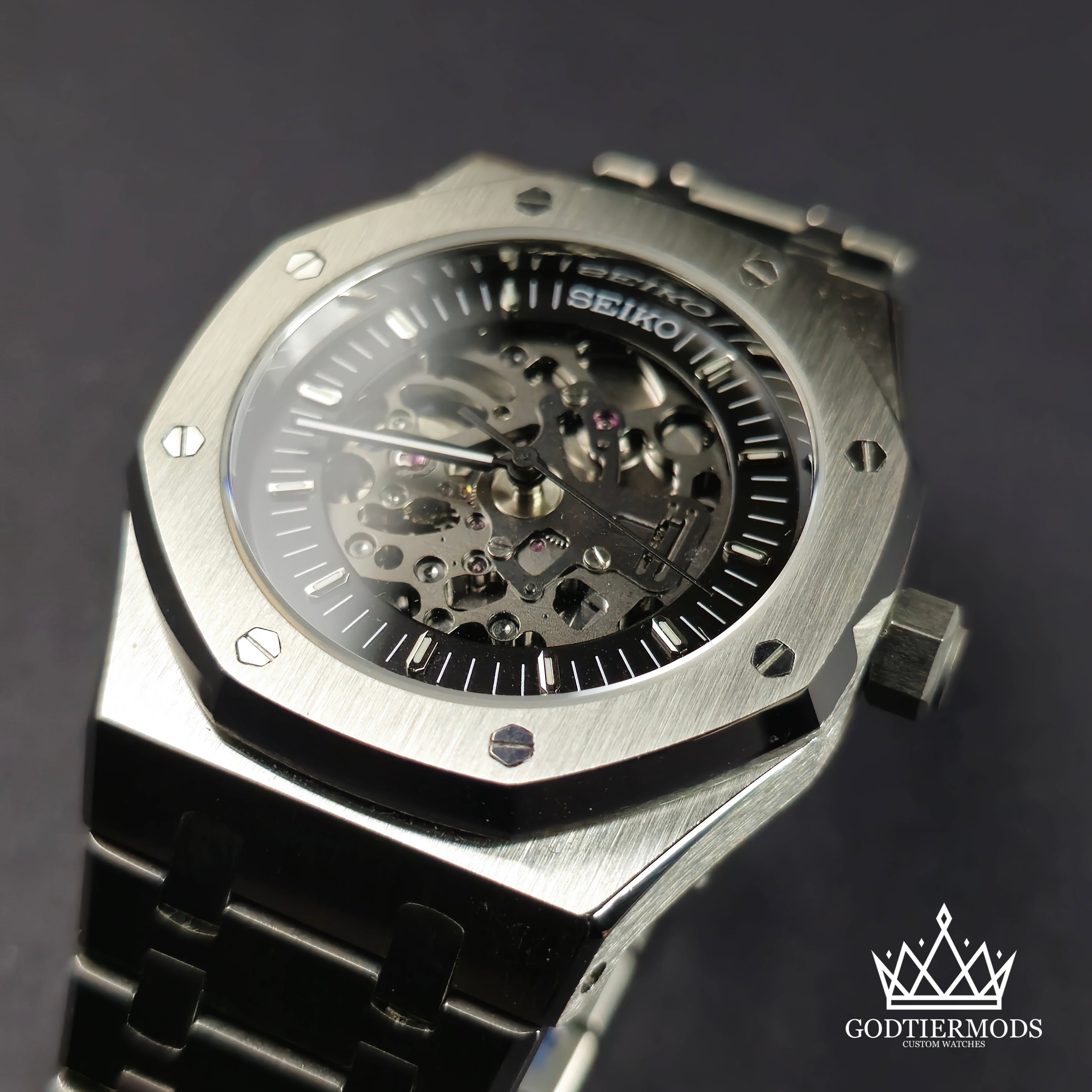 Royal Oak Skeleton Silver - GodTierMods