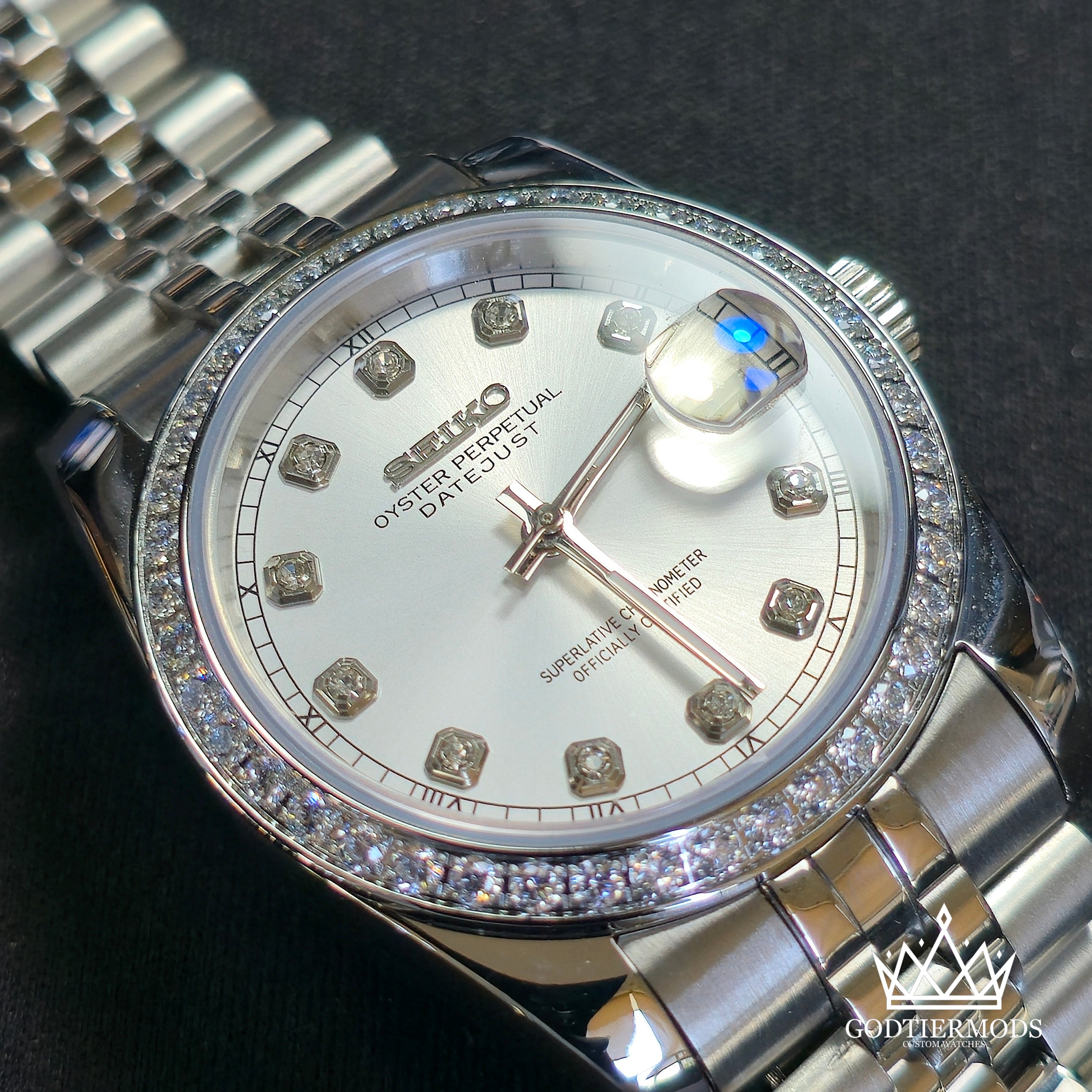 Datejust Diamond Bezel | Diamond Markers - GodTierMods