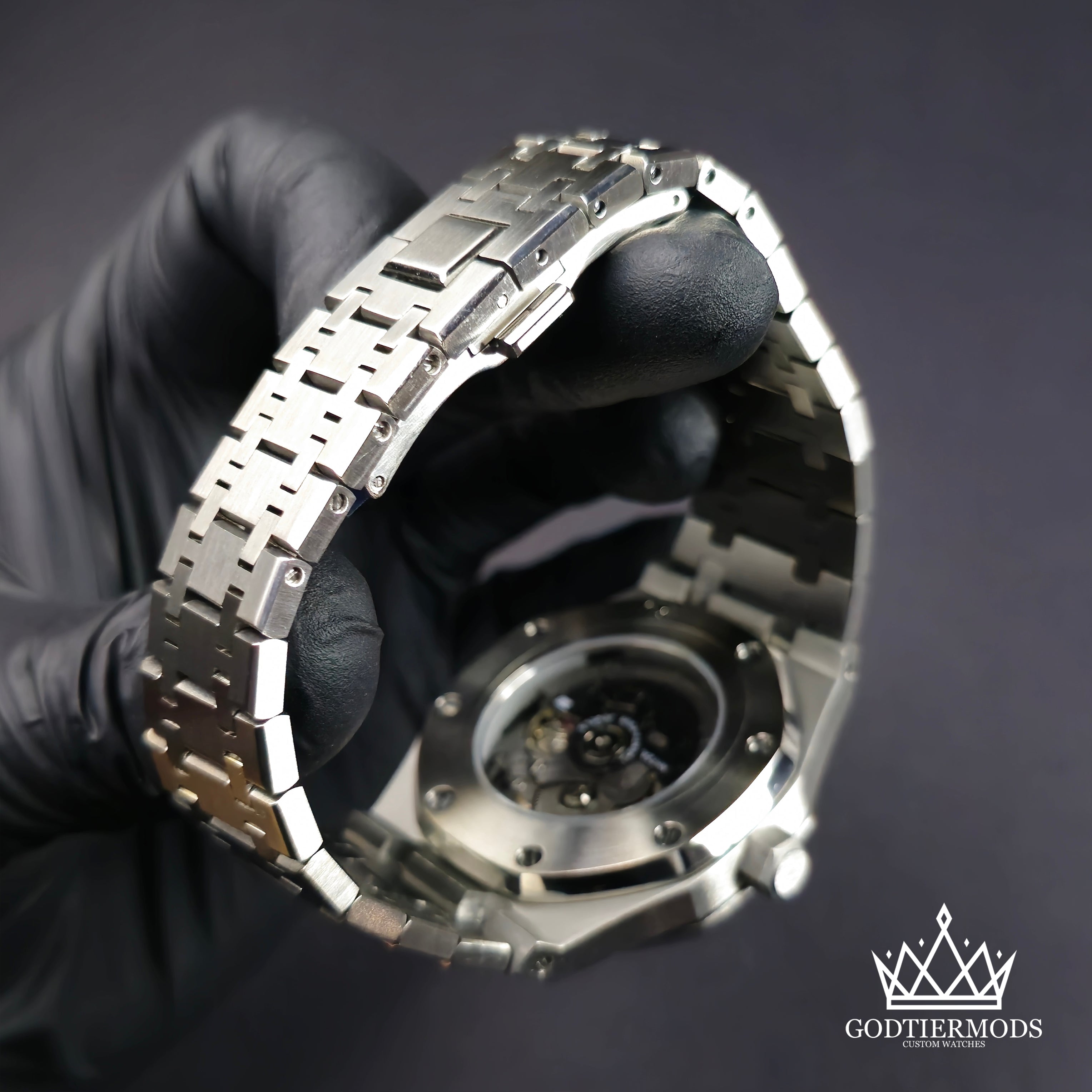 Royal Oak Skeleton Silver - GodTierMods