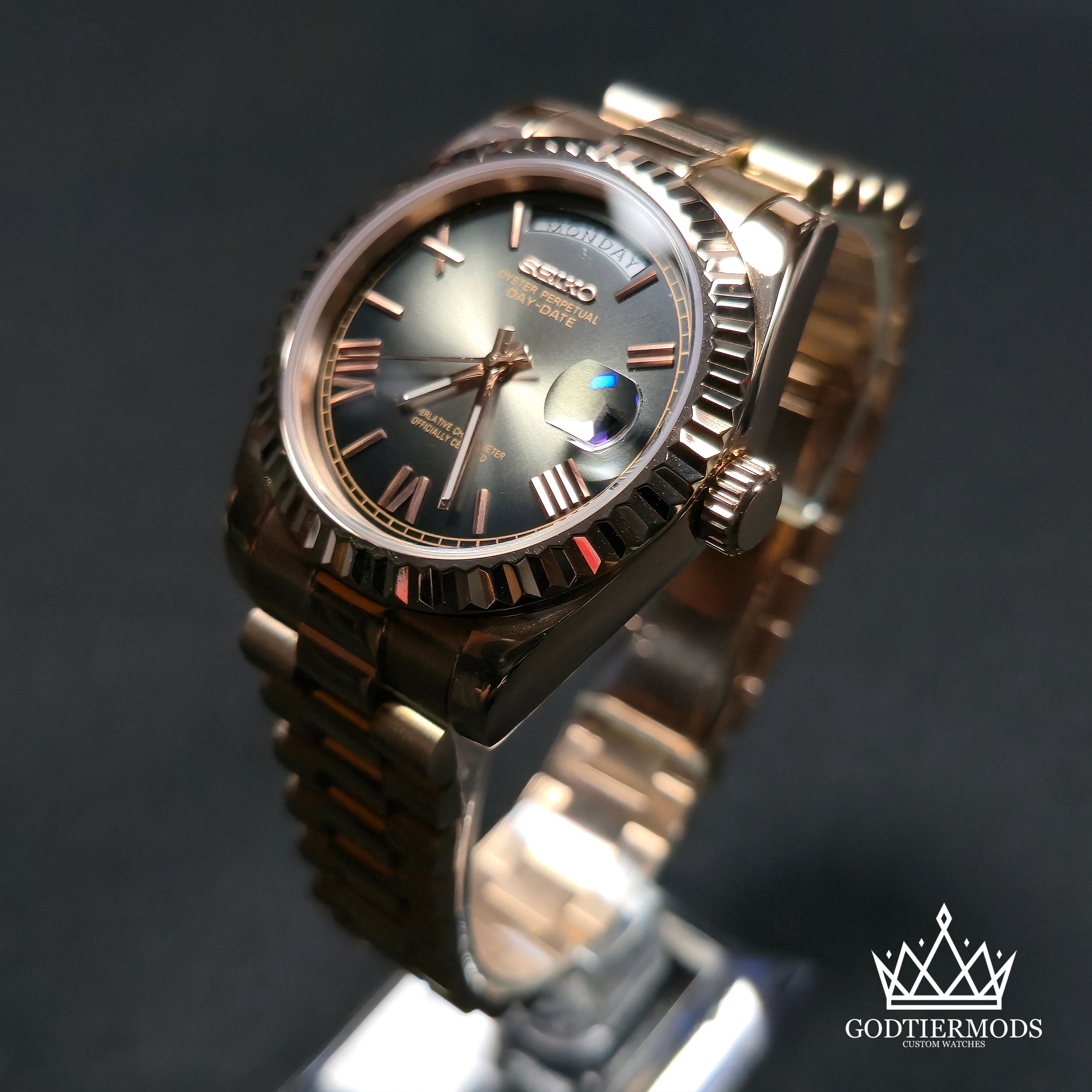 Day-Date Black Ombre Rosegold - GodTierMods