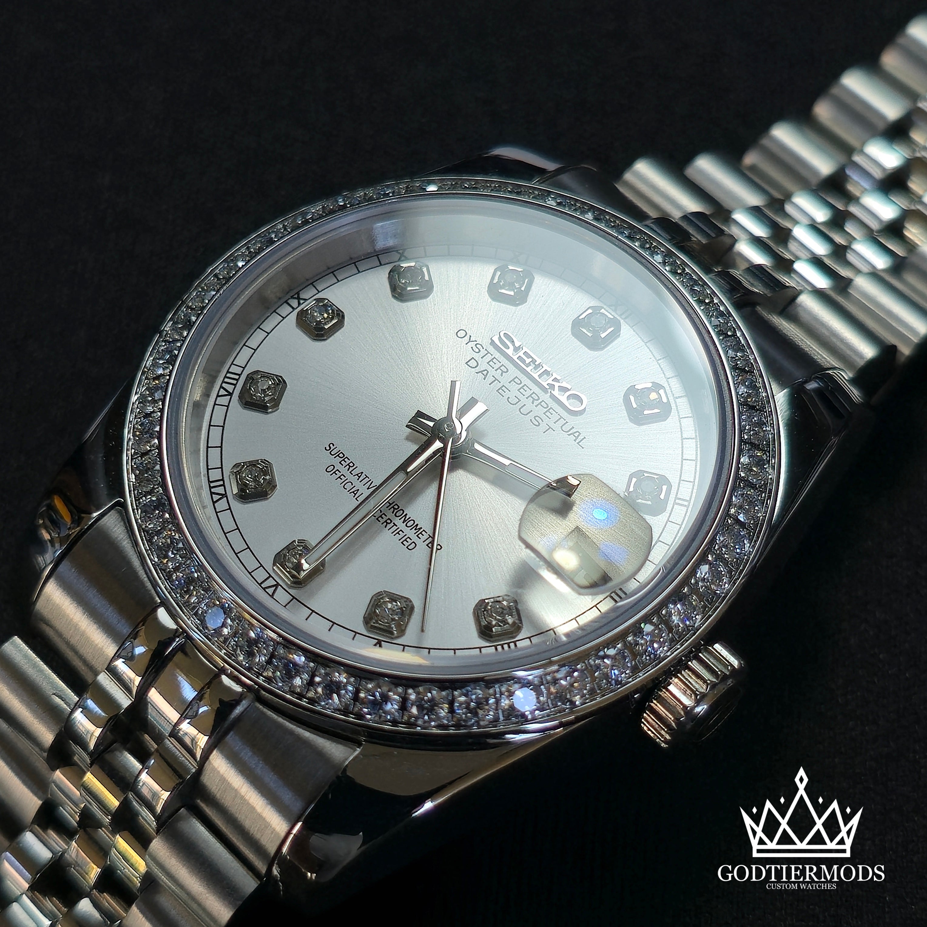 Datejust Diamond Bezel | Diamond Markers - GodTierMods