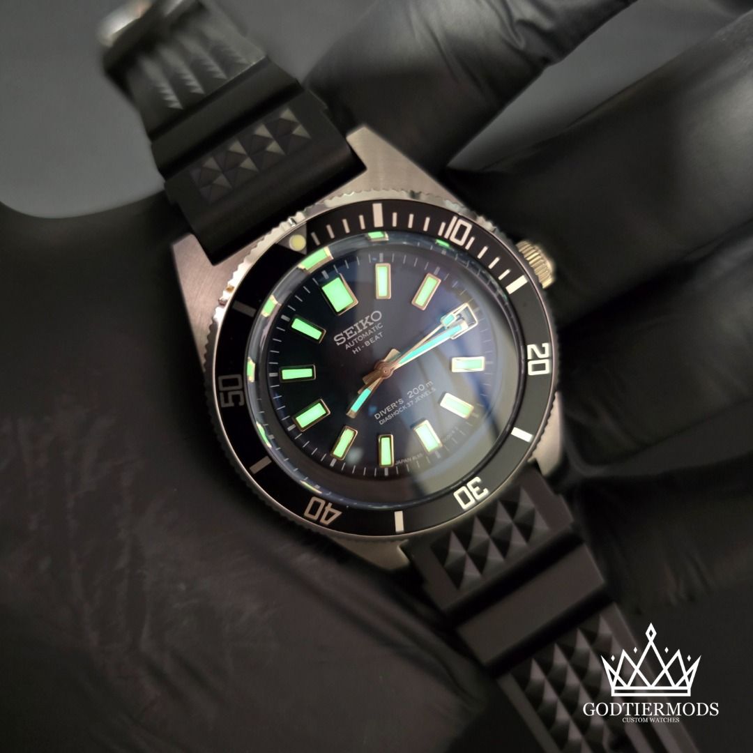 Diver 62MAS Blue Vintage Dial - GodTierMods