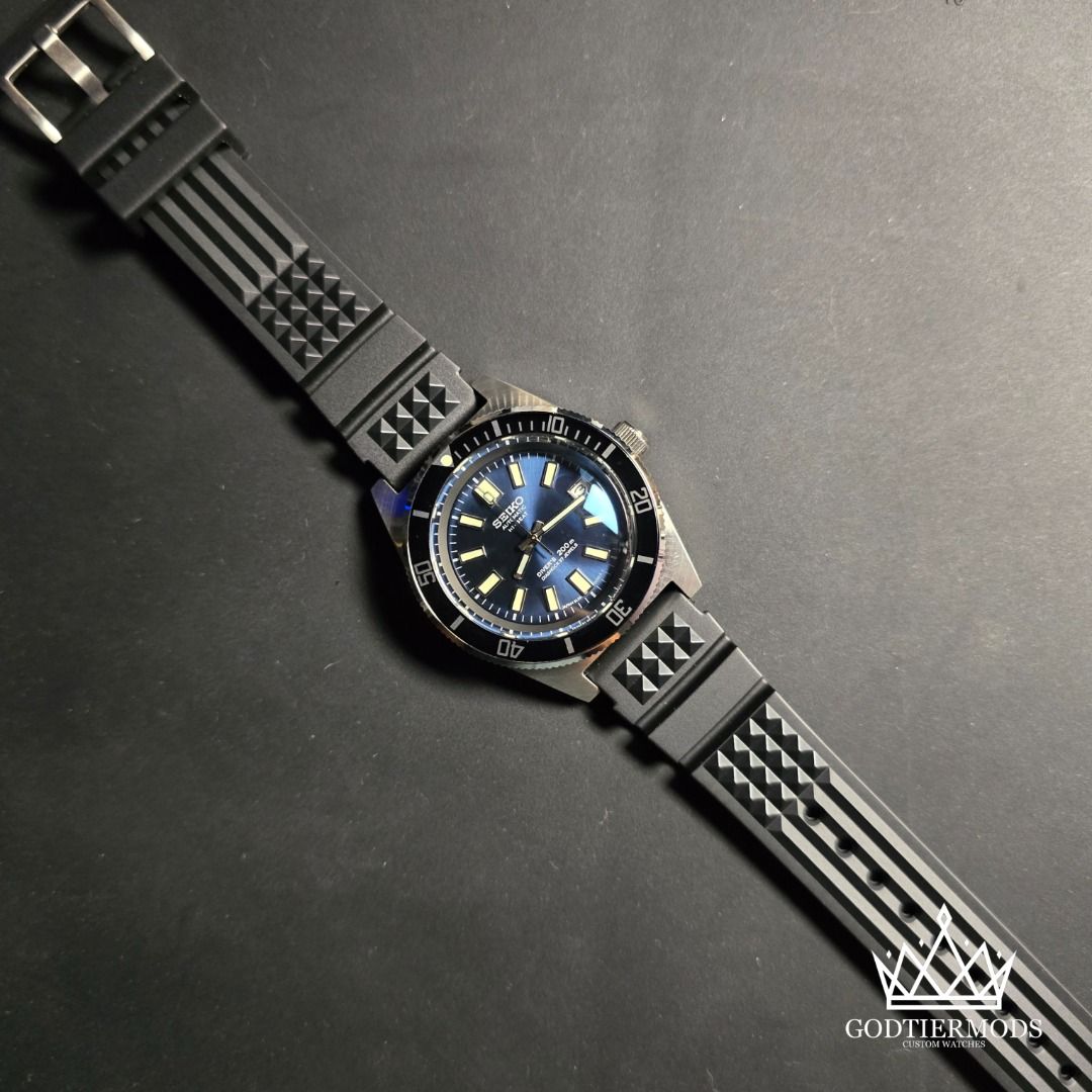 時計 PROSPEX MOD DIVER'S vintage Seiko Mod 40.5mm 62MAS Vintage Automatic Dive Watch Remake