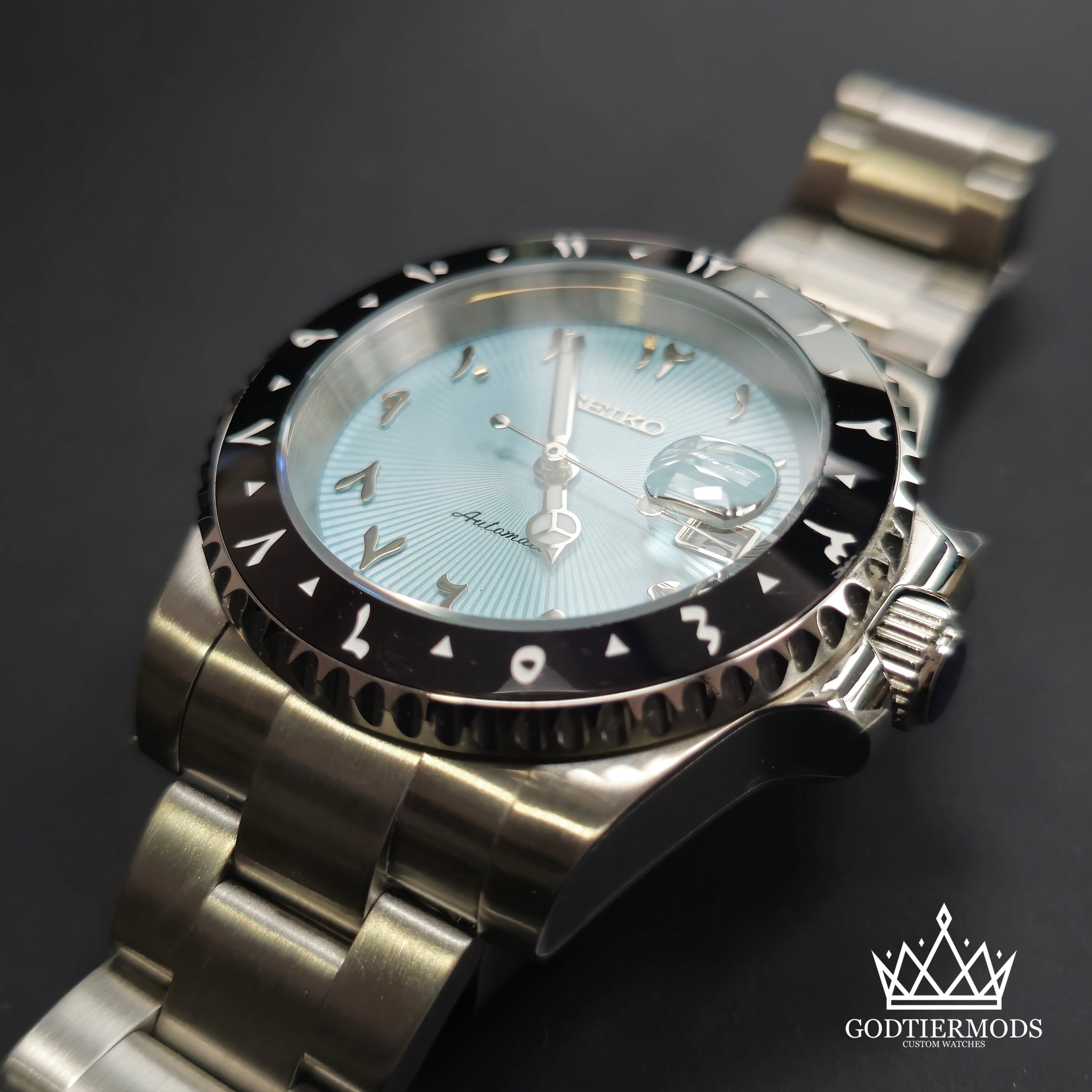 Submariner Ice Blue Arabic - GodTierMods
