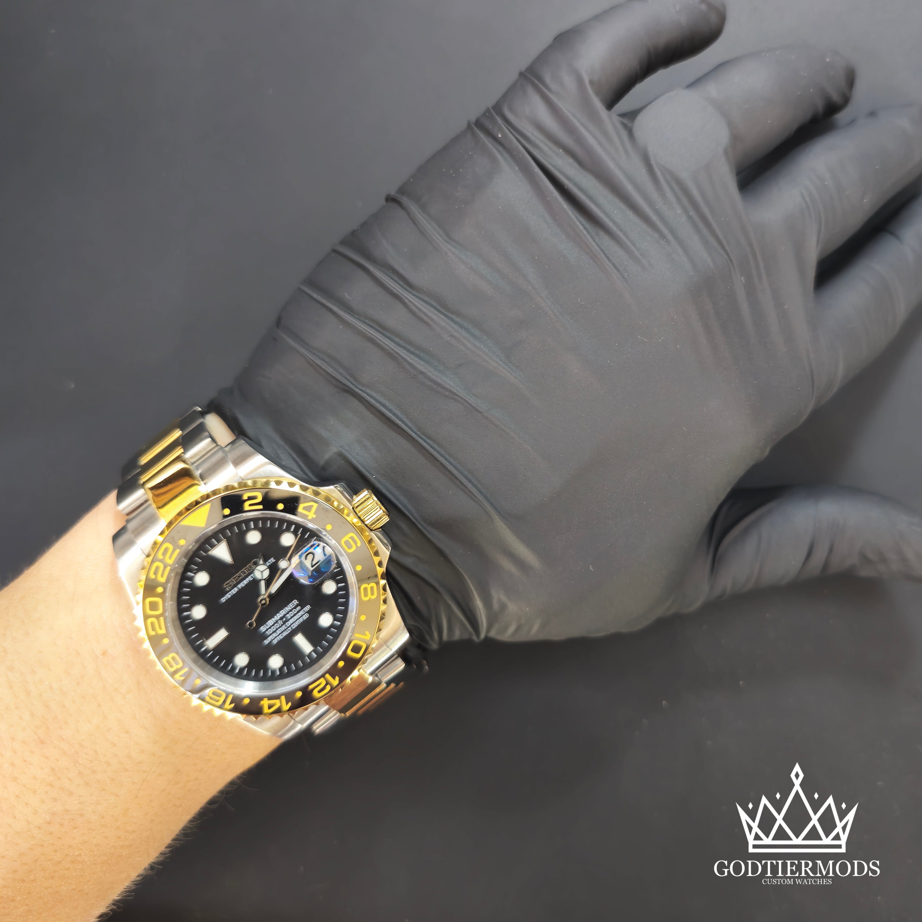 Submariner 2 Tone Gold | 24HR Bezel - GodTierMods