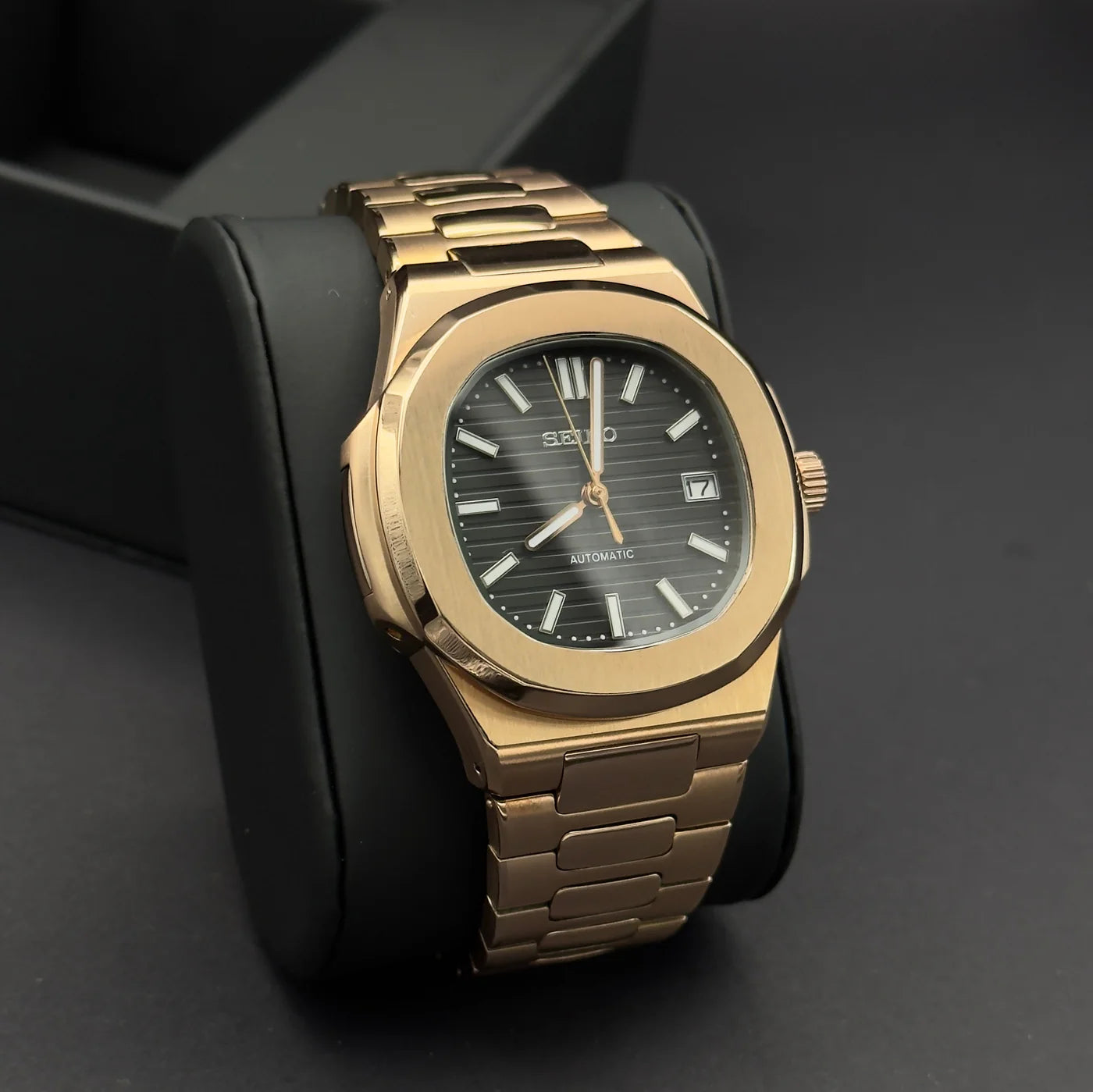 Nautilus Rosegold Black - GodTierMods