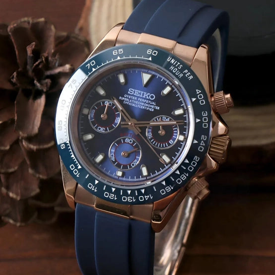 Daytona Rosegold Royal Blue Oysterflex - GodTierMods